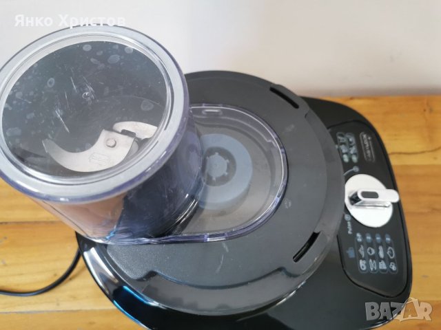 Moulinex FP821811 DoubleForce многофункционален пластмасов черен робот, снимка 4 - Кухненски роботи - 40633009
