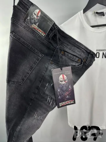 DSQUARED мъжки дънки КОД 187, снимка 3 - Дънки - 49251385