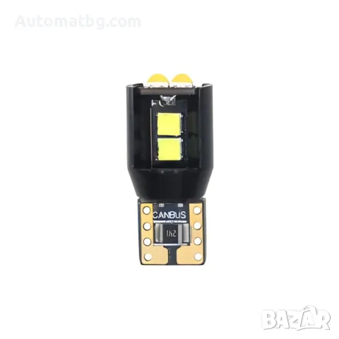  	LED крушки Automat, Диодни, T10, 12V, 6 SMD, 6000К, К-т 2бр , снимка 2 - Аксесоари и консумативи - 49003861