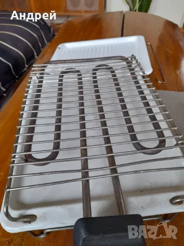 Стара електрическа скара #5, снимка 4 - Антикварни и старинни предмети - 48305465