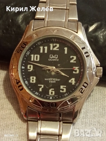 Модерен мъжки часовник Q/Q QUARTZ стил и елегантност 51827, снимка 4 - Мъжки - 53482005