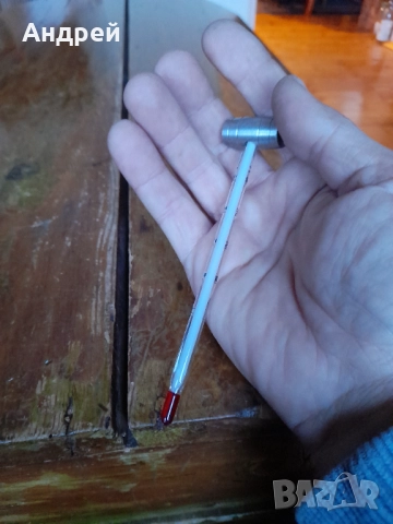 Стар Термометър за вино #3, снимка 3 - Други ценни предмети - 52921412