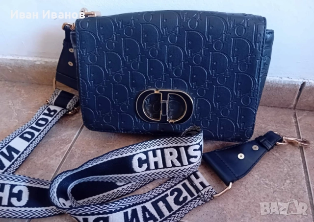 Оригинална чанта Christian Dior 30 Montaigne, снимка 11 - Чанти - 51656072