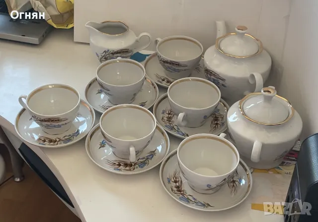 Сервиз за чай, снимка 4 - Сервизи - 47333687