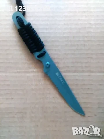 Нож за скрито носене на врата-CRKT-ED HOULIGAN 82 x182, снимка 4 - Ножове - 53830570