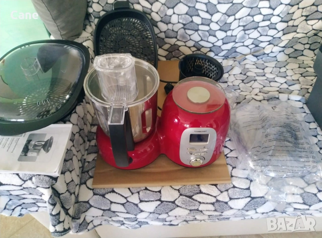 Немски мултифункционален кухненски робот 10-в-1 Gourmetmaxx Deluxe, снимка 5 - Други - 53857833