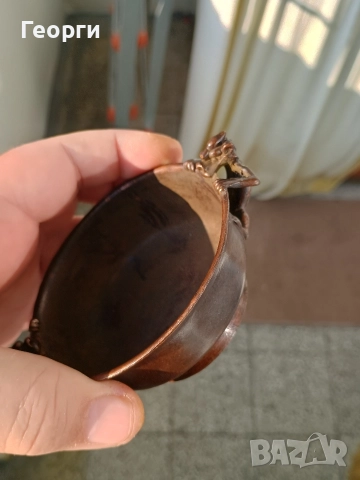 Бронзова купичка-6, снимка 2 - Антикварни и старинни предмети - 52636096