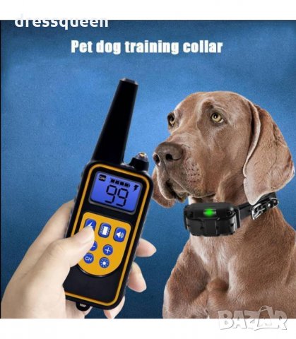 3160 Електронен нашийник за куче водоустойчив потопяем с обхват до 800 м., снимка 9 - За кучета - 34237336