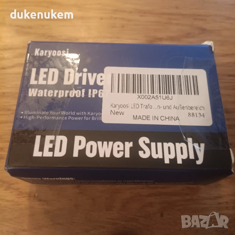 LED трансформатор 24V 30W IP67 – кръгъл, водоустойчив, за външна и вътрешна употреба, снимка 11 - Лед осветление - 53268242