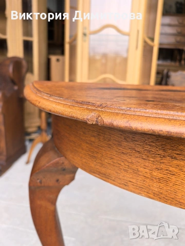 Старинна Конзолна маса, снимка 5 - Антикварни и старинни предмети - 53598929