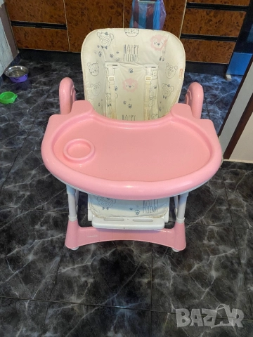 столче за хранене на бебе и малко дете