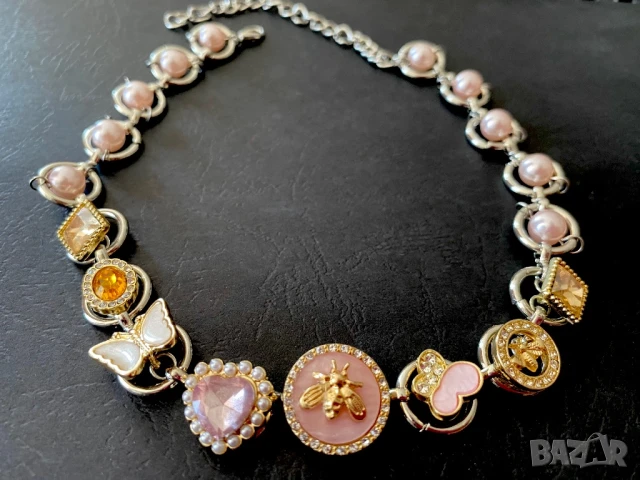 Чокър колие , снимка 8 - Колиета, медальони, синджири - 50713167