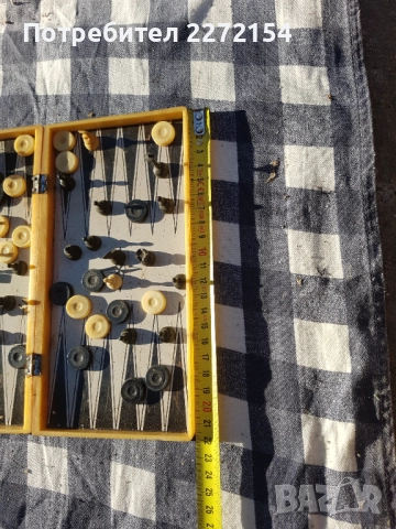 Магнитен шах и табла, снимка 2 - Шах и табла - 51502413