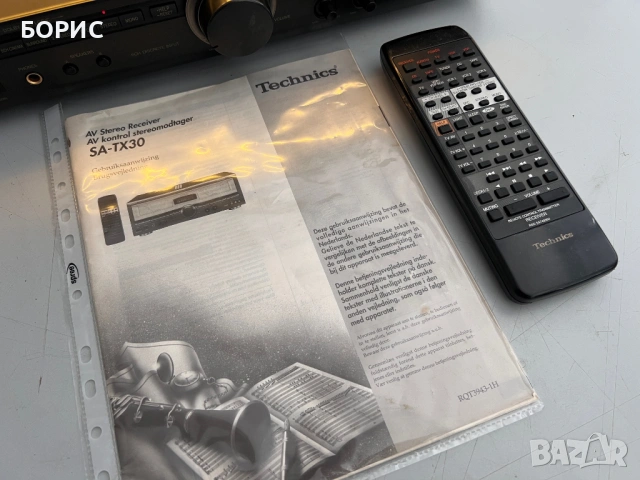 Technics SA-TX30, снимка 3 - Ресийвъри, усилватели, смесителни пултове - 53093897