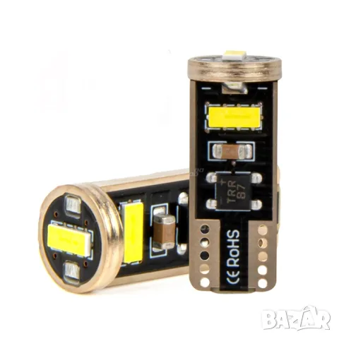 LED крушки T10 LED 12V 2 броя за габарити