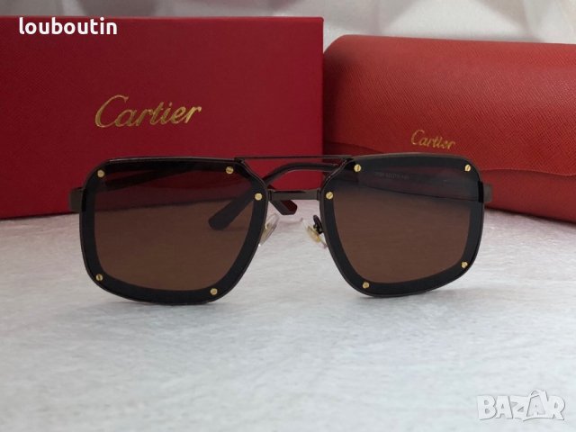 Cartier мъжки слънчеви очила, снимка 6 - Слънчеви и диоптрични очила - 41742408