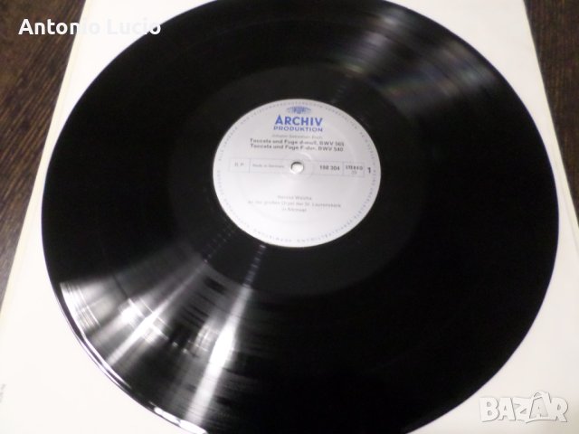 J.S.Bach - Toccaten und Fugen , снимка 4 - Грамофонни плочи - 40737788
