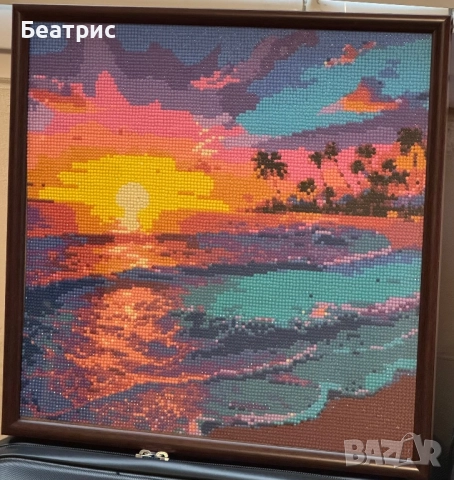 Диамантени гоблени с кръгли мъниста, снимка 3 - Гоблени - 52565870