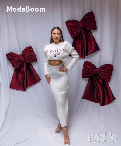 Parad🅰️ дамски бял комплект , снимка 4 - Комплекти - 48286362