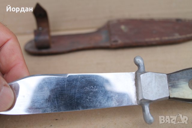 Европейски ловен нож ''Acila Inox'', снимка 14 - Ножове - 42641052