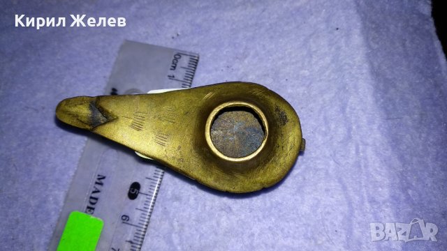 СТАРА МАЛКА БРОНЗИРАНА ЛАМПА на АЛАДИН ОРИЕНТАЛСКИ ТРАДИЦИОНЕН ПРИКАЗЕН СУВЕНИР 34586, снимка 3 - Колекции - 39068230