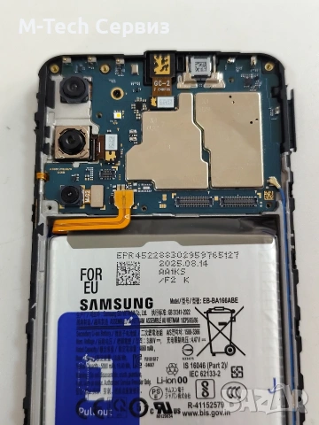 Samsung A16 A165F платка блок захранване батерия бутони слушалка звънец камера рамка сим заден капак, снимка 2 - Резервни части за телефони - 53617744