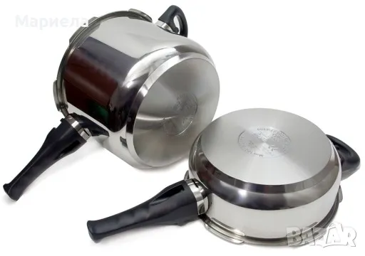 Нов комплект Elo от 7 части 2 тенджери под налягане DUO 3 и 6л, снимка 4 - Съдове за готвене - 48991584