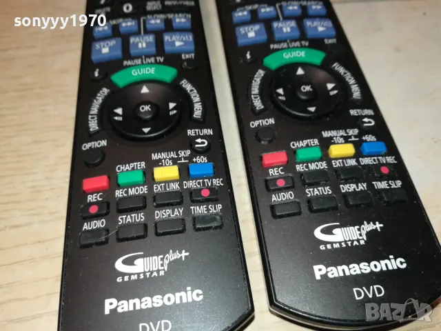 PANASONIC DVD RECORDER REMOTE CONTROL-ВНОС SWISS 1802250635, снимка 2 - Дистанционни - 49173467