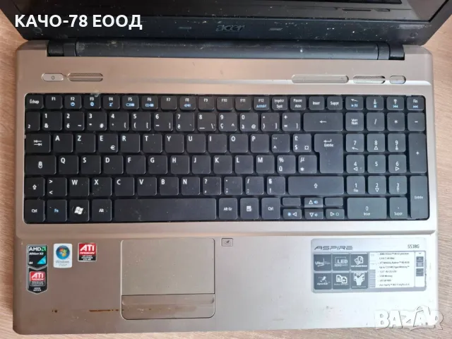 Лаптоп Acer Aspire 5538, снимка 3 - Части за лаптопи - 49683724