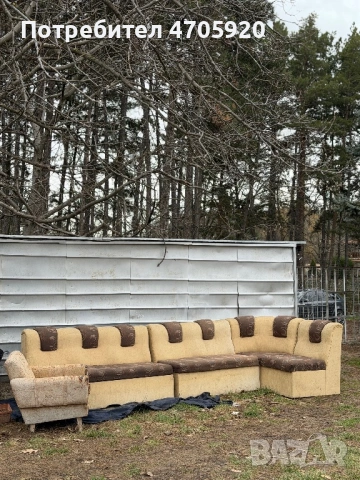 Ъглов диван+единичка канапе, снимка 5 - Дивани и мека мебел - 53063341