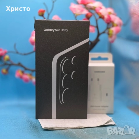 НОВ!!! Samsung Galaxy S26 Ultra, Dual SIM, 12GB RAM, 512GB, 5G, Cobalt Violet + адаптер, снимка 2 - Samsung - 53738101