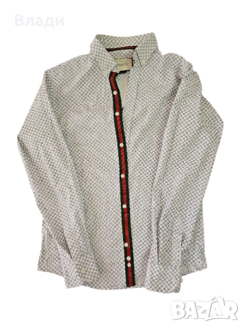 Мъжка риза Gucci размер М , снимка 3 - Ризи - 52083335