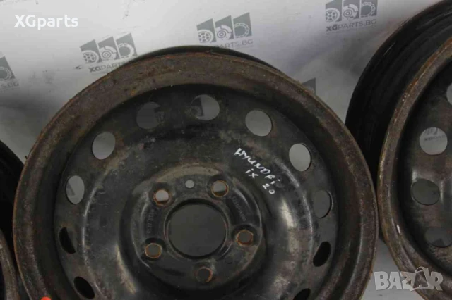  Стоманени джанти 15 цола 5x114.3 6J ET48 Hyundai ix20 (2010-2015) 52910-1K000, снимка 2 - Гуми и джанти - 50469084