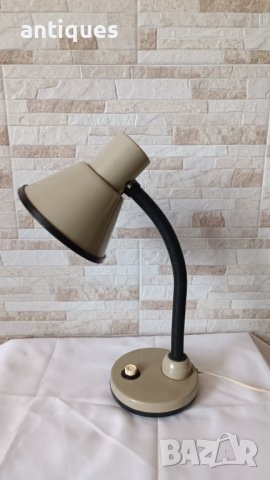 Стара лампа за бюро - индустриален стил №7 - Сделано в СССР - Антика