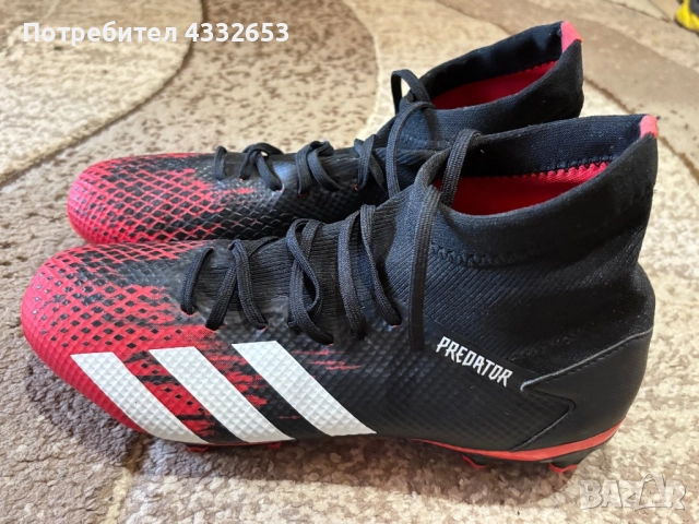 Adidas Predator бутонки – почти нови, носени 2 пъти, снимка 3 - Футбол - 52391028