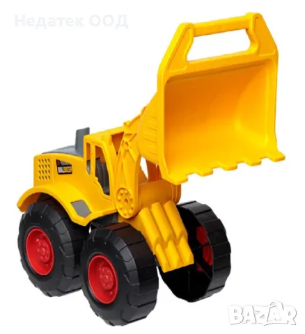 Строителен, Булдозер, жълт, 29х15,5х17см, снимка 3 - Коли, камиони, мотори, писти - 47276895