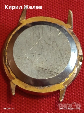 Мъжки механичен часовник РАКЕТА СССР позлатен с печат за КОЛЕКЦИЯ 52837, снимка 7 - Антикварни и старинни предмети - 53390434