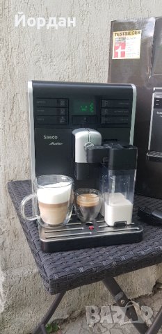Кафе робот Saeco Moltio Italy с кана за мляко! Обслужен!, снимка 5 - Кафемашини - 42248011