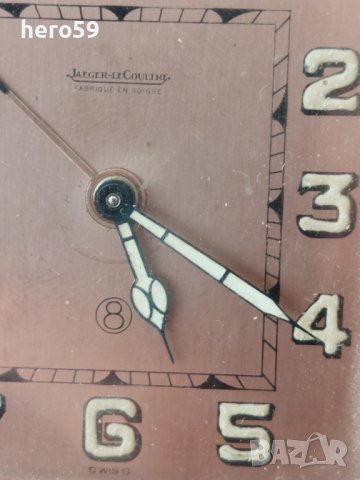 Пътнически часовник jaeger-LeCoultre Швейцария, снимка 9 - Джобни - 40955997