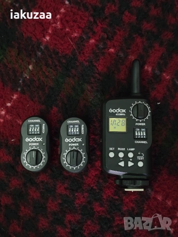 Godox SK400 комплект – 2 студийни светкавици + тригер, снимка 3 - Светкавици, студийно осветление - 53573171