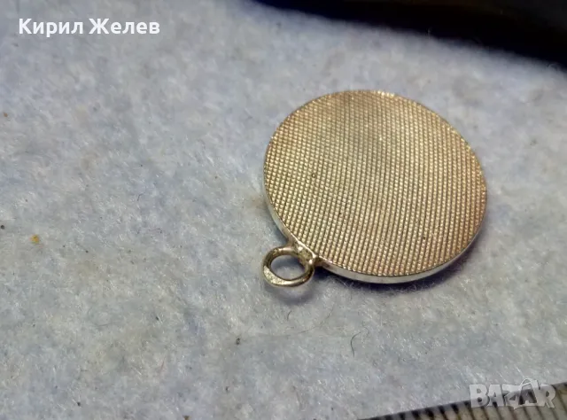 ЗОДИЯ РИБИ АСТРОЛОГИЧЕН СРЕБЪРЕН МЕДАЛЬОН СРЕБРО 900 с ЕМАЙЛ и ЛАК АРТ ПЕНДАНТ 49420, снимка 4 - Колиета, медальони, синджири - 49551522