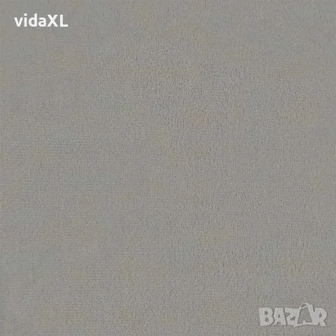 vidaXL Релакс стол, светлосив, кадифе, снимка 7 - Дивани и мека мебел - 56146853