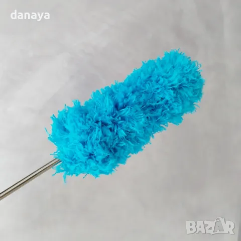 3088 Огъваща се четка за прах с телескопична дръжка, снимка 3 - Мопове, кофи, четки и метли - 47299045