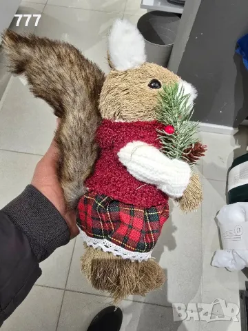 коледни катерици катерица , снимка 2 - Декорация за дома - 48362436