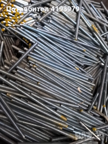 Шпилки м6 150мм дължина чисто нови, снимка 2 - Други машини и части - 52206604