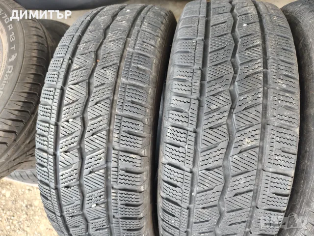 4бр.зимни гуми HANKOOK 235 65 16C DOT21 цена за брой, снимка 2 - Гуми и джанти - 55804906