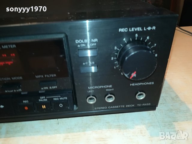 sony tc-rx55 hx-pro deck-внос germany 0703221047, снимка 13 - Декове - 36019649