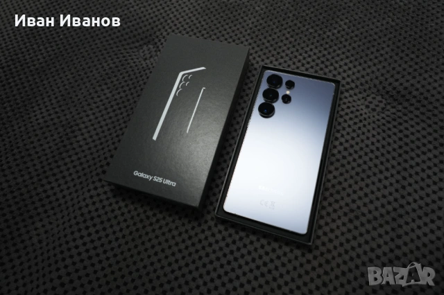 Samsung Galaxy S25 Ultra 5G 256GB 12GB RAM Silver-Blue Dual Sim, снимка 3 - Samsung - 53710382