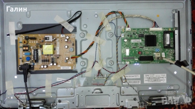 Продавам Philips 32PFH4100/88 работещ, за части. 715G6947-M01-000-004K, 715G6550-P02-000-002H, снимка 4 - Части и Платки - 53287331