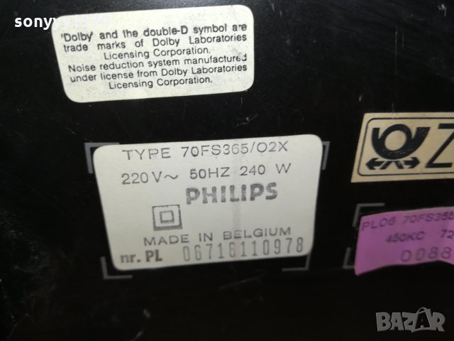 philips tuner/amplifier/deck-made in belgium 1409211922, снимка 11 - Ресийвъри, усилватели, смесителни пултове - 34134477